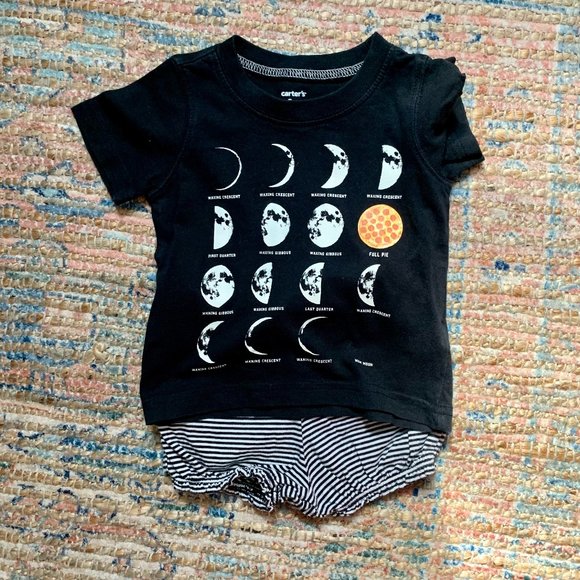 Carter's Stages of the Moon Outfit | 9m - Picture 1 of 7